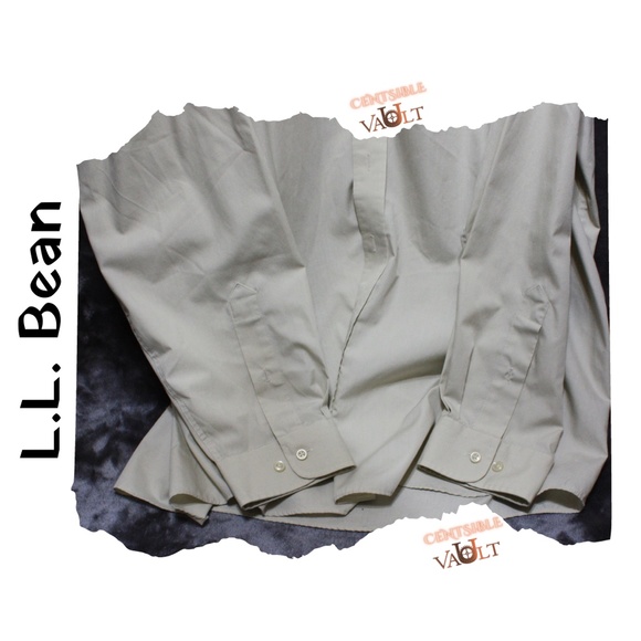 Men’s L.L. Bean XXL - Tall Dress Shirt - Picture 4 of 6